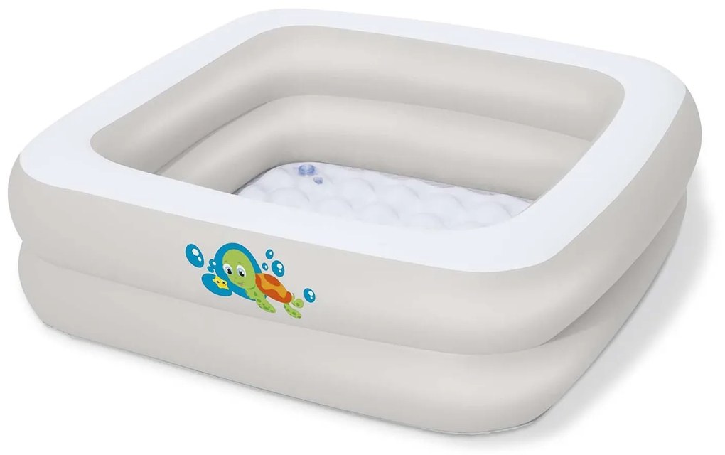Nafukovacia detská cestovná vanička 86 x 86 x 25 cm Bestway 51116