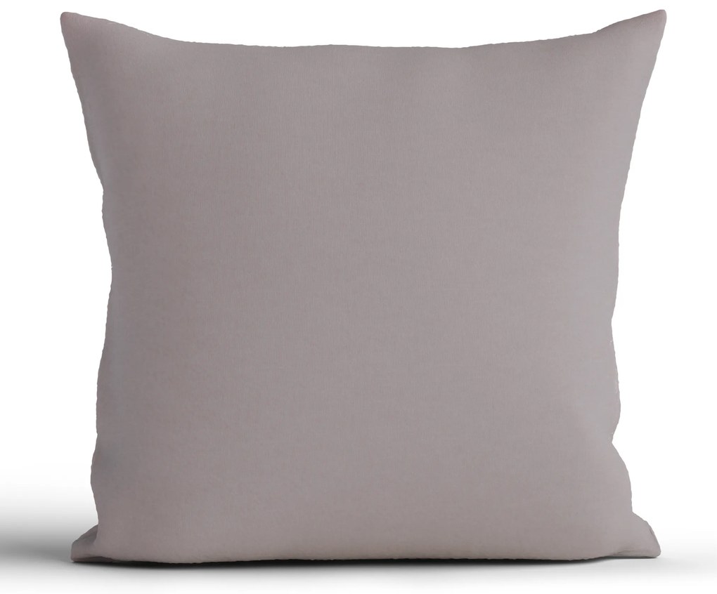 Bavlnená obliečka na vankúš Renforcé 40 × 40 cm - Jasmine sivohnedá