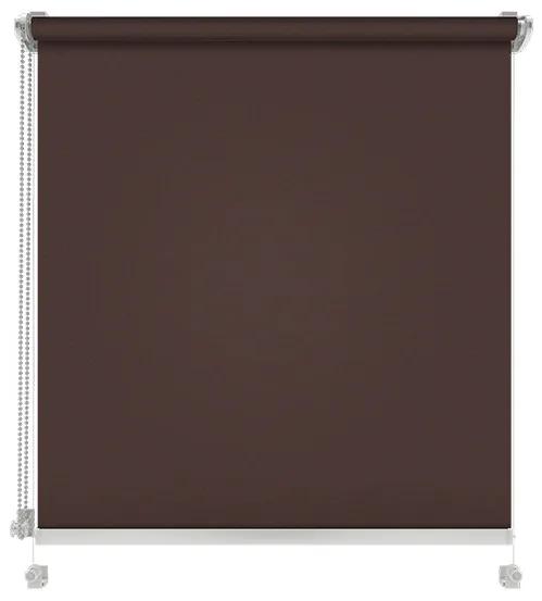 Gario Roleta Mini Standard Hladká Palisander Šírka: 47 cm, Výška: 150 cm