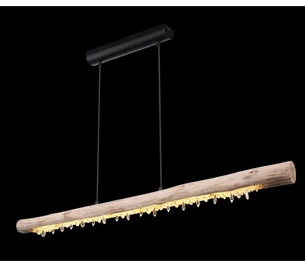 Globo 15354-20-LED Stmievateľný závesný luster na lanku FELICITAS LED/25W/230V béžová