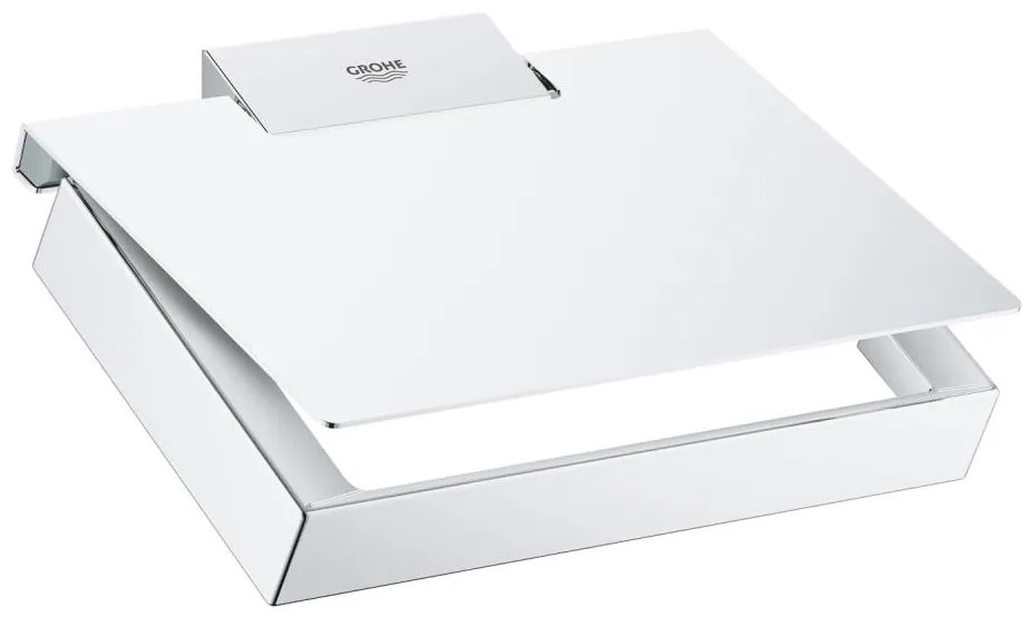 GROHE 40781000 - Držiak toaletného papiera SELECTION CUBE lesklý chróm