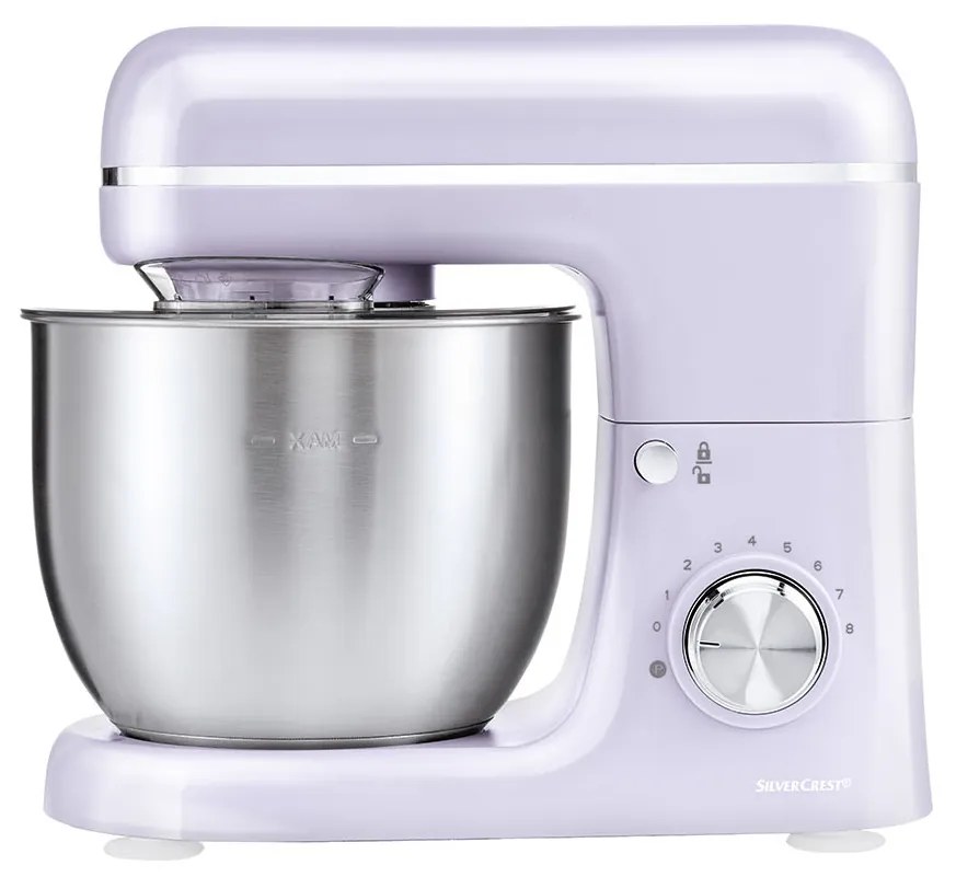 SILVERCREST® KITCHEN TOOLS Kuchynský robot SKM 600 D3 (fialová) (100360954)