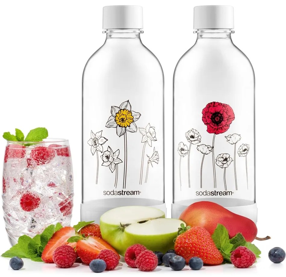 Sodastream Fľaša 1l DUO PACK KVETINY