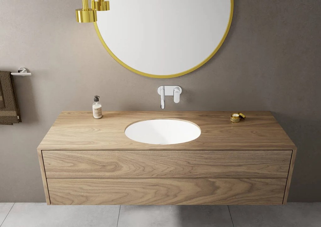 Hansgrohe Vernis Blend, umývadlová batéria pod omietku, čierna matná, HAN-71576670