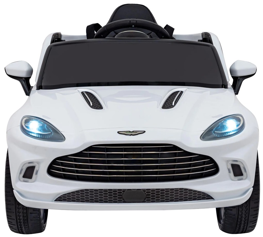 RAMIZ Elektrická autíčko  Aston Martin DBX - biele - 4x25W- BATÉRIA - 12V7Ah - 2024