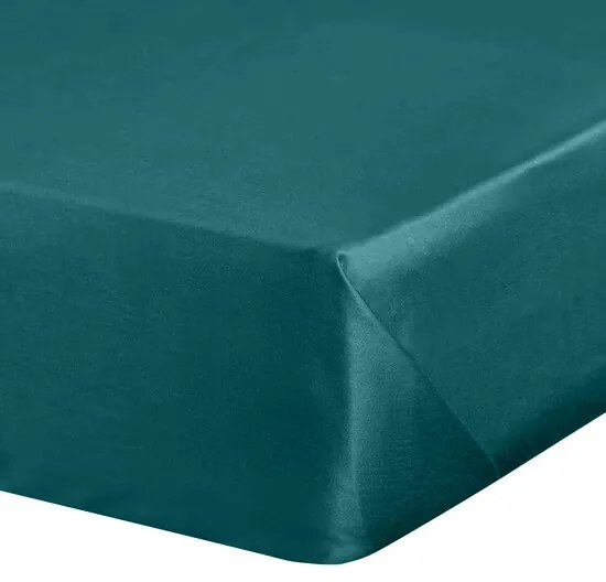SATÉNOVÉ PRESTIERADLO DINA 200X220 CM TYRKYSOVÉ