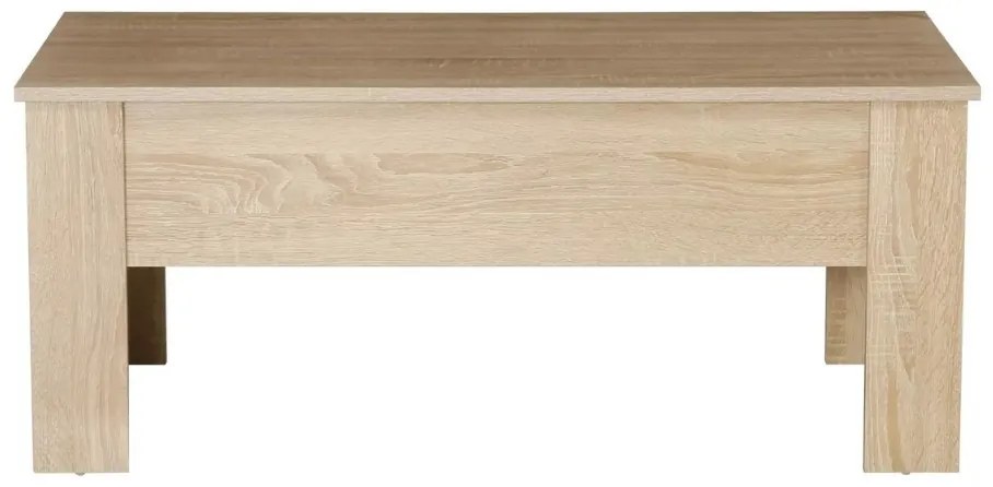Konferenčný stolík RIWA s výsuvnou doskou 100x50 cm, dub sonoma