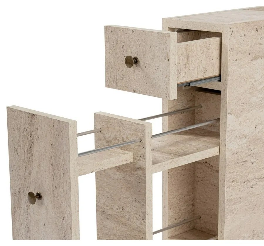Kúpeľňová skrinka Calencia Travertine