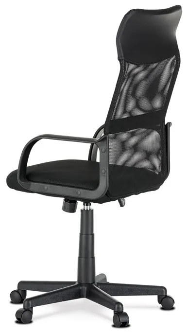 BONTEC Kancelárska stolička, hojdací mechanizmus, čierna sieťovina, KA-L601 BK Farba: Čierna