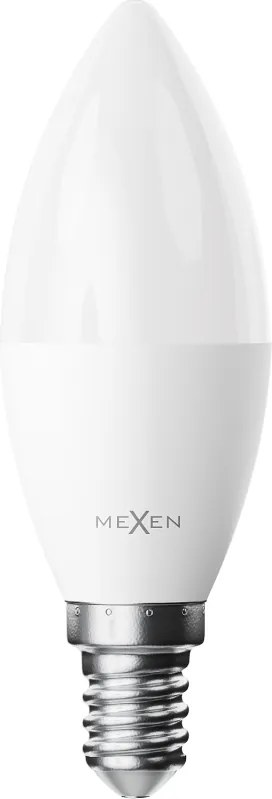 Mexen Nova, LED žiarovka E14, C37, 8W, teplá - 3000K, 840 lm - L102-E14-0830-01