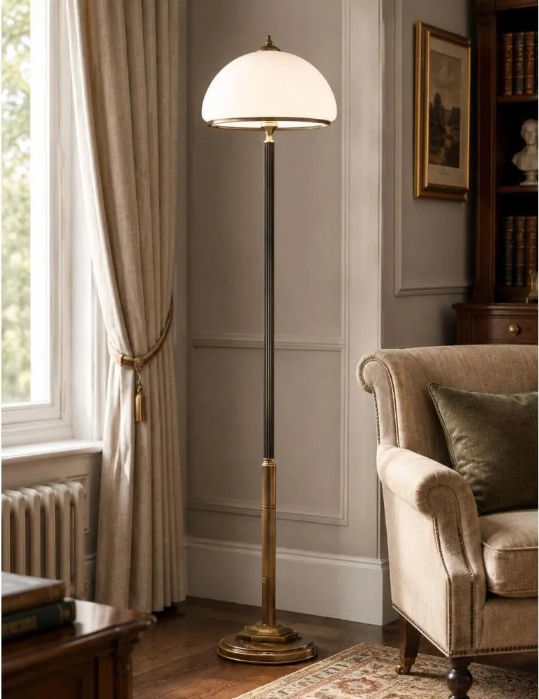 Brilagi - Stojacia lampa TAURUS 2xE27/15W/230V bronz