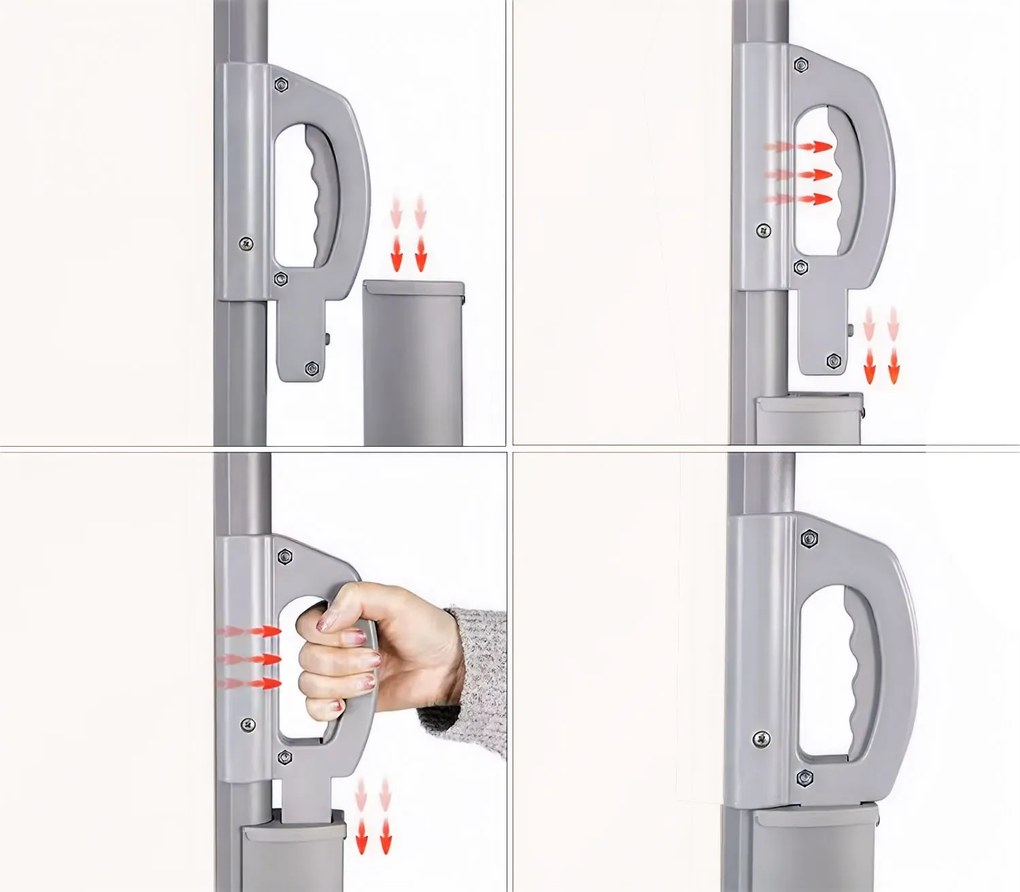 Výklopná bočná markíza, roleta, zástena do záhrady, na terasu - béžová 200 cm