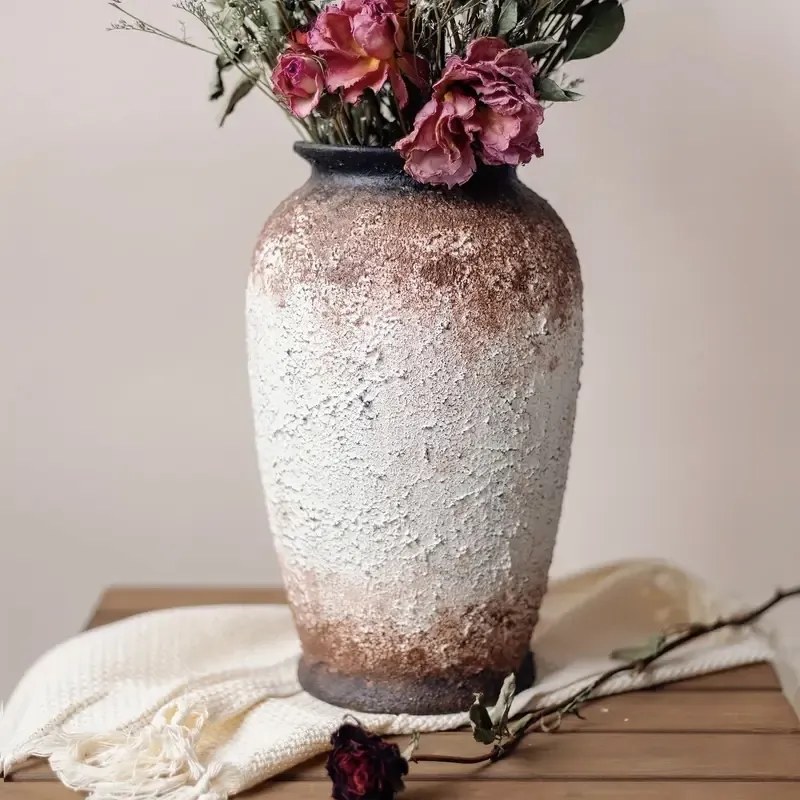 PROXIMA.store - Rustikálna váza BROWN