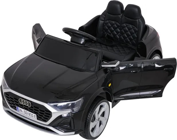 Elektrické autíčko Audi SQ8 čierne / sivé
