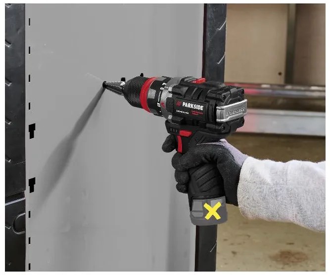 Parkside Performance® Aku príklepová vŕtačka 12 V Psbsap 12 A1 – bez akumulátora (100393618)