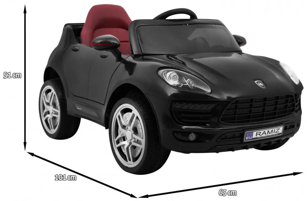 Elektrické autíčko Turbo-S RAMIZ HL1518 - čierne