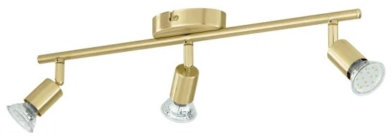 Eglo 33186 - LED Bodové svietidlo BUZZ-LED 3xGU10/2,8W/230V 3000K zlatá