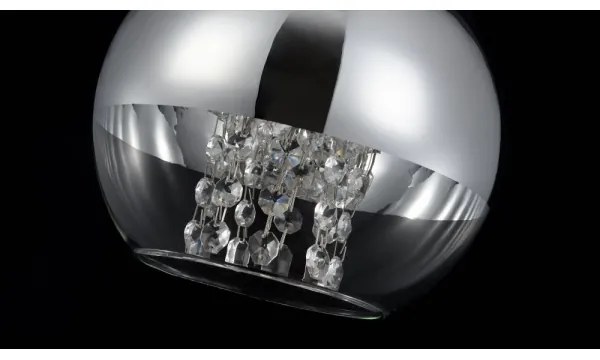 Maytoni P140-PL-110-1-N - Luster na lanku FERMI 1xE27/60W/230V chróm