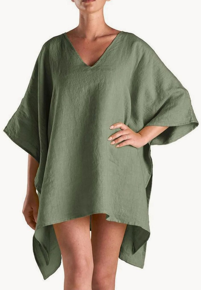 Dámsky ľanový kaftan Stella