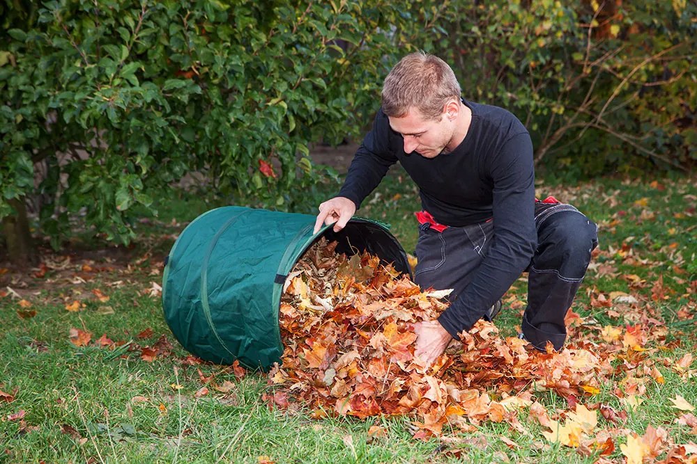 Garden King Skladací kôš na lístie a záhradný odpad 175 litrov