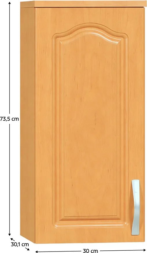 Horná kuchynská skrinka Leite MDF klasik W30. Vlastná spoľahlivá doprava až k Vám domov. 788696