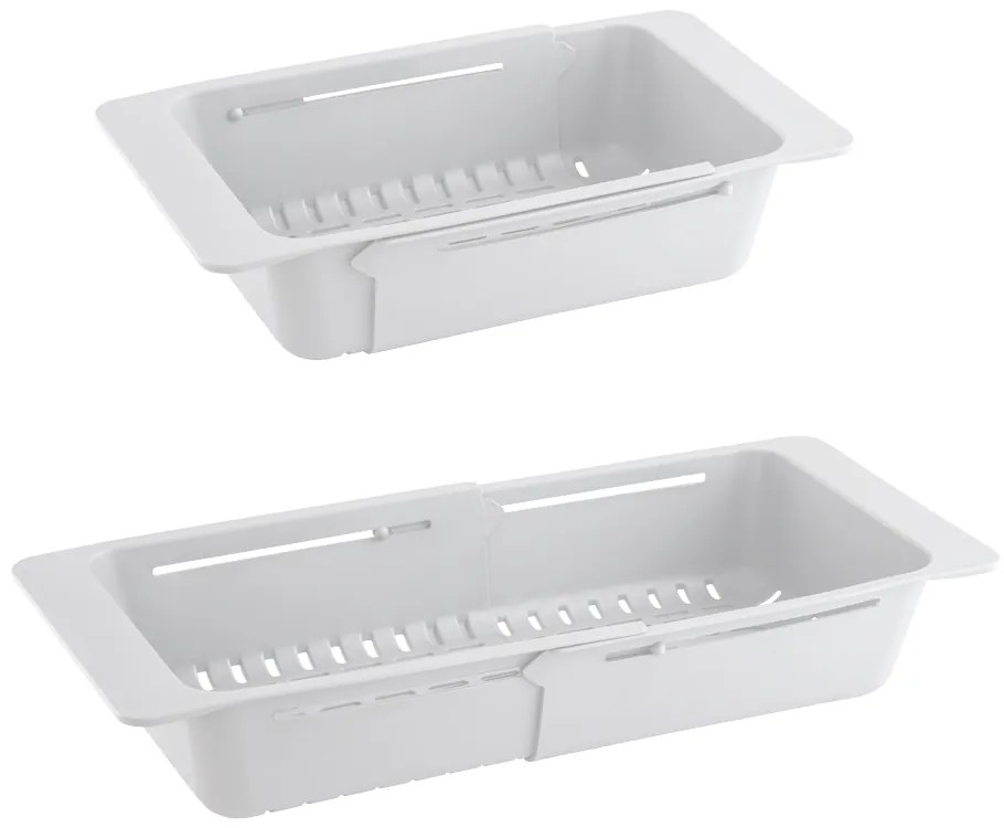 Gamma Gamma, teleskopický košík do drezu, biela, GMA-KOP-WH