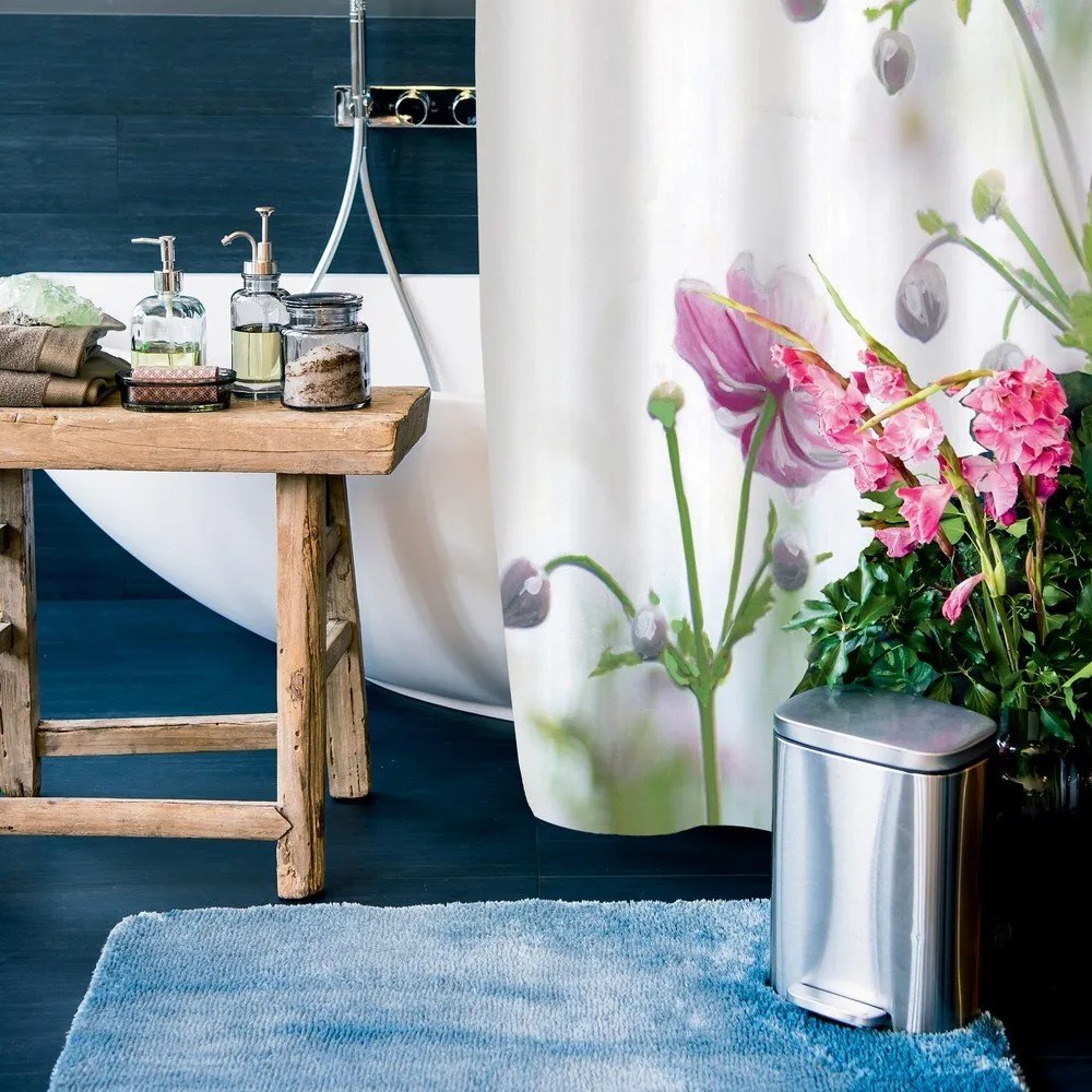 Nášľapný oceľový odpadkový kôš v matne striebornej farbe 5 l Akira – Spirella