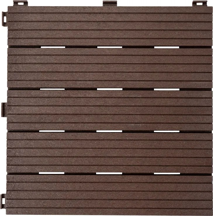 Gumová dlaždica COSMOPOLITAN 30 x 30 cm, hnedá MHEU5100185