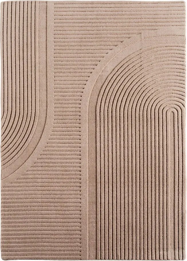 Béžový prateľný koberec 140x200 cm Pompei 1612 – Ayyildiz Carpets