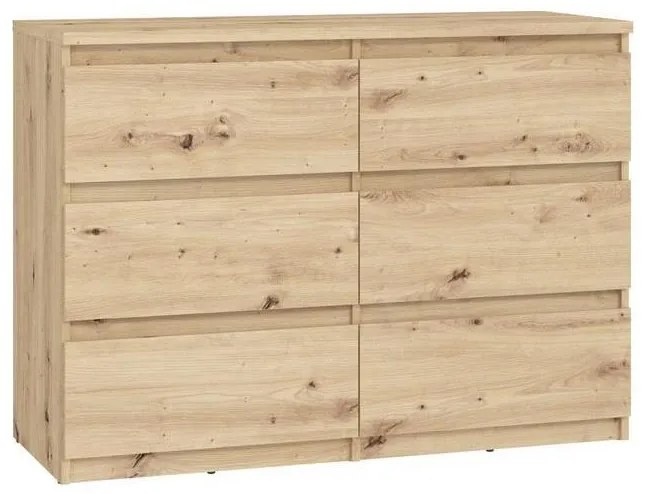 Komoda s zásuvkami MAO dub artisan