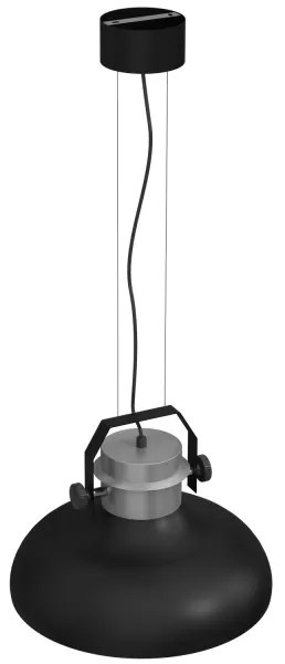 Luster na lanku HELSING 1xE27/60W/230V matný chróm