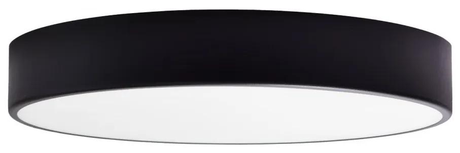TEMAR Prisadené stropné osvetlenie CLEO s čidlom, 4xE27, 40W, 50cm, okrúhle, čierne