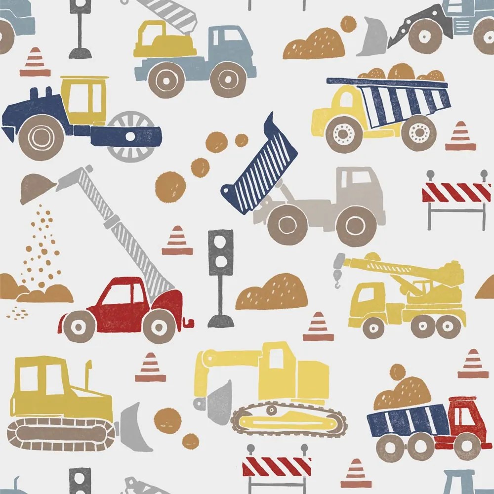 Tapeta farebnej stavebnej hry 280x100 cm