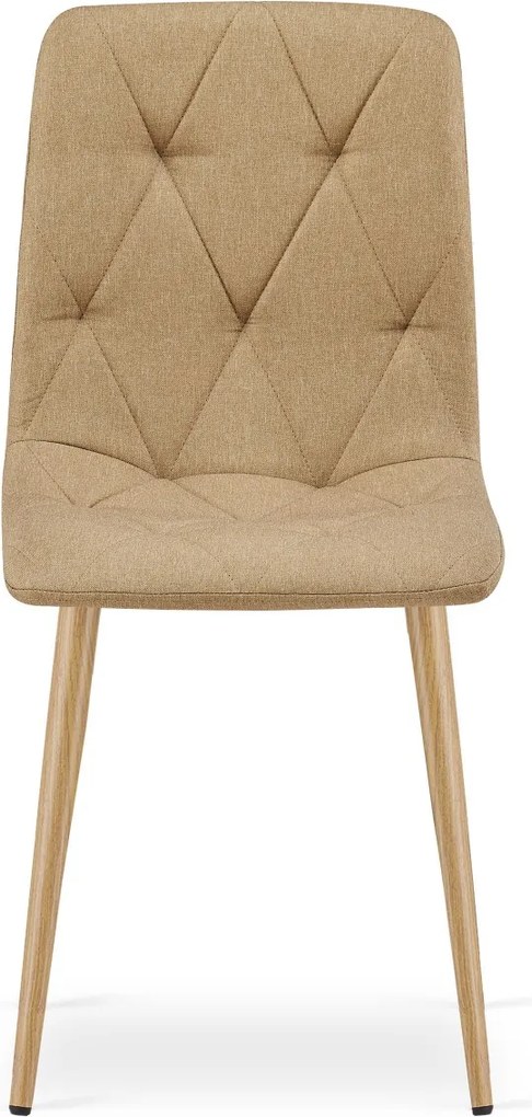 Béžová jedálenská stolička LIBRA