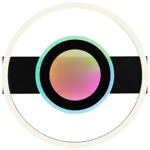 Brilliant -LED RGBW stmievateľné stropné svietidlo MAUREEN LED/20W/230V 3000-6500K čierna + s diaľkovým ovládaním