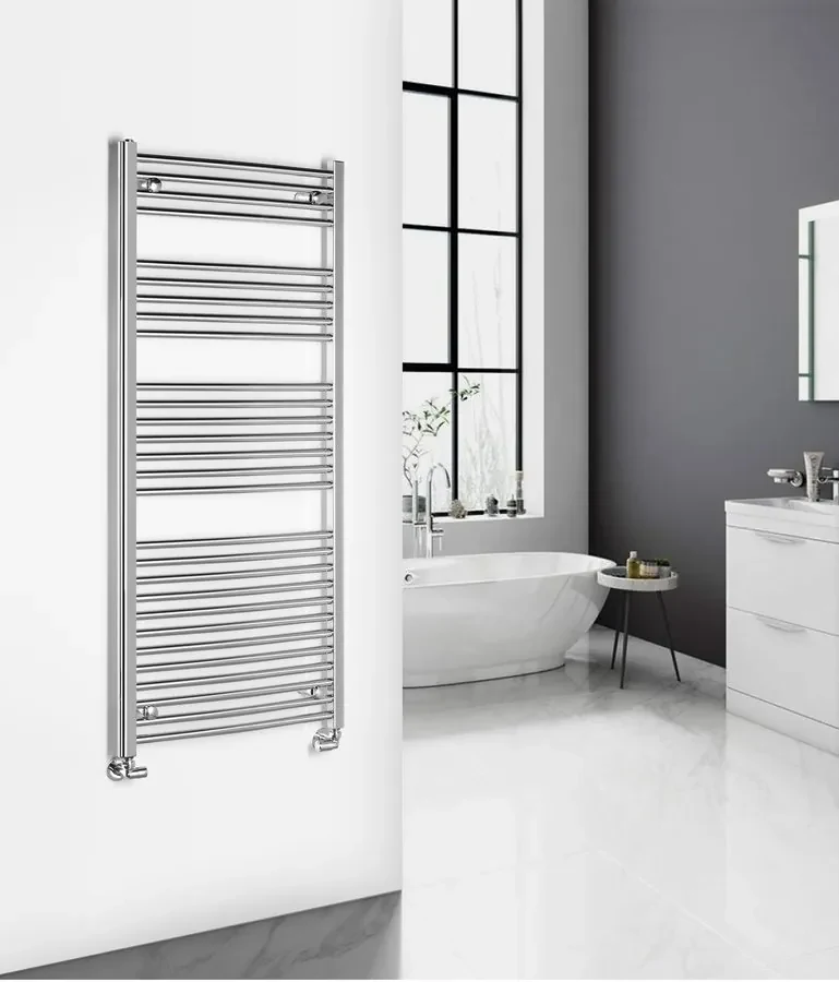 Aqualine Aqualine, ALYA vykurovacie teleso oblé 600x1420mm, chróm, LLC204