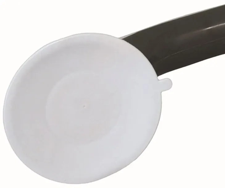 Spirella Držadlo do kúpeľne s prísavkami SAFE, biela, 29 cm