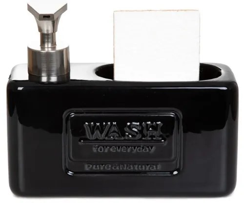 Dávkovač na saponát JASAI čierny 848266