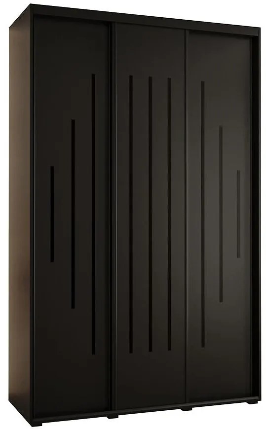 Skriňa 45 Canaris 12 160 čierna/čierna