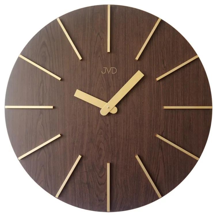 Drevené nástenné hodiny JVD HC702.1, 70 cm