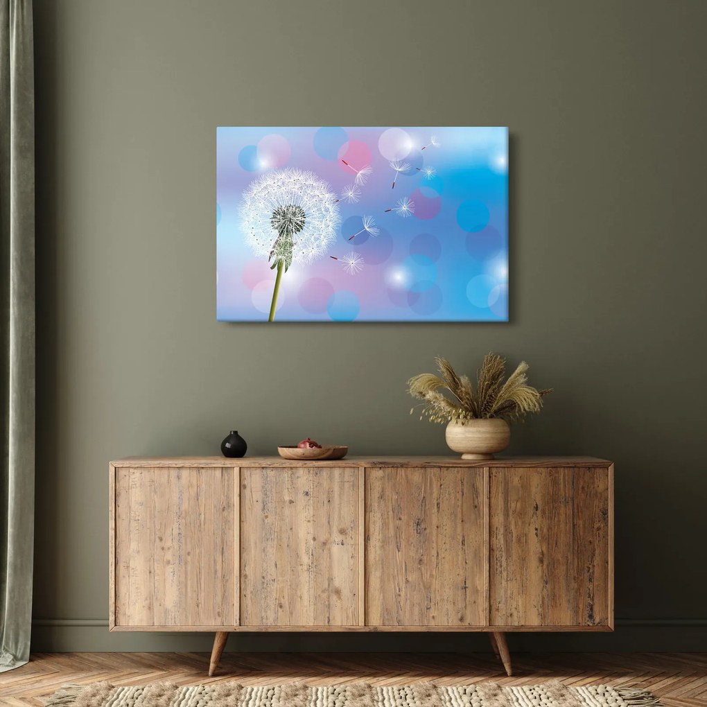 Obraz - Púpava vo vetre (90x60 cm)