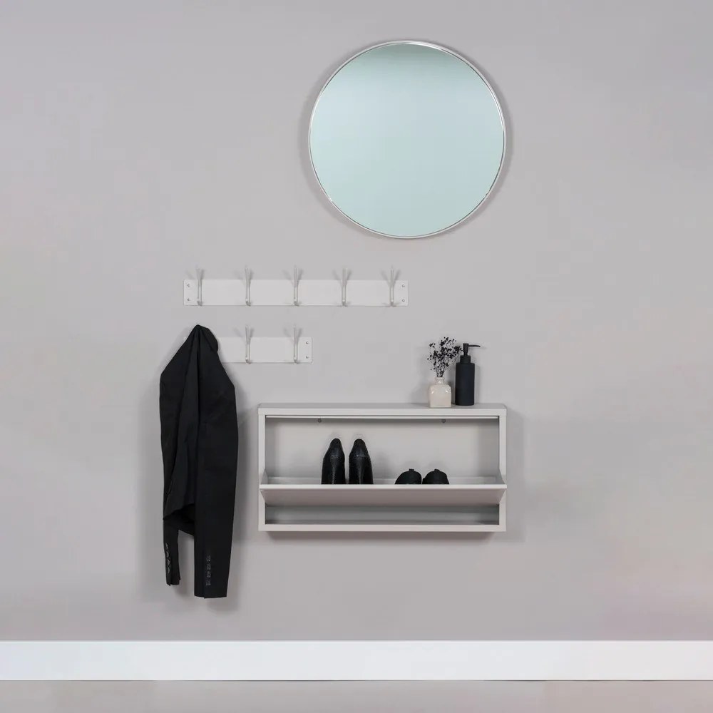 Sivo-béžový kovový nástenný vešiak Fusion – Spinder Design