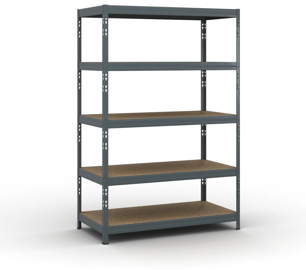 Policový regál 1786x1200x600 mm, nosnosť 280kg