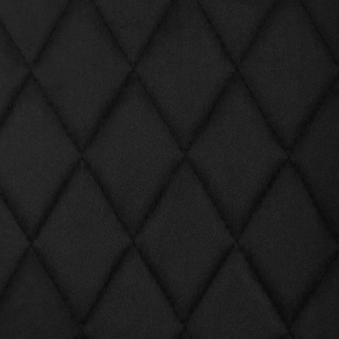 Autronic BONTEC Jedálenská stolička, čierna, zamatová látka, DCH-215 BK4 Farba: Čierna