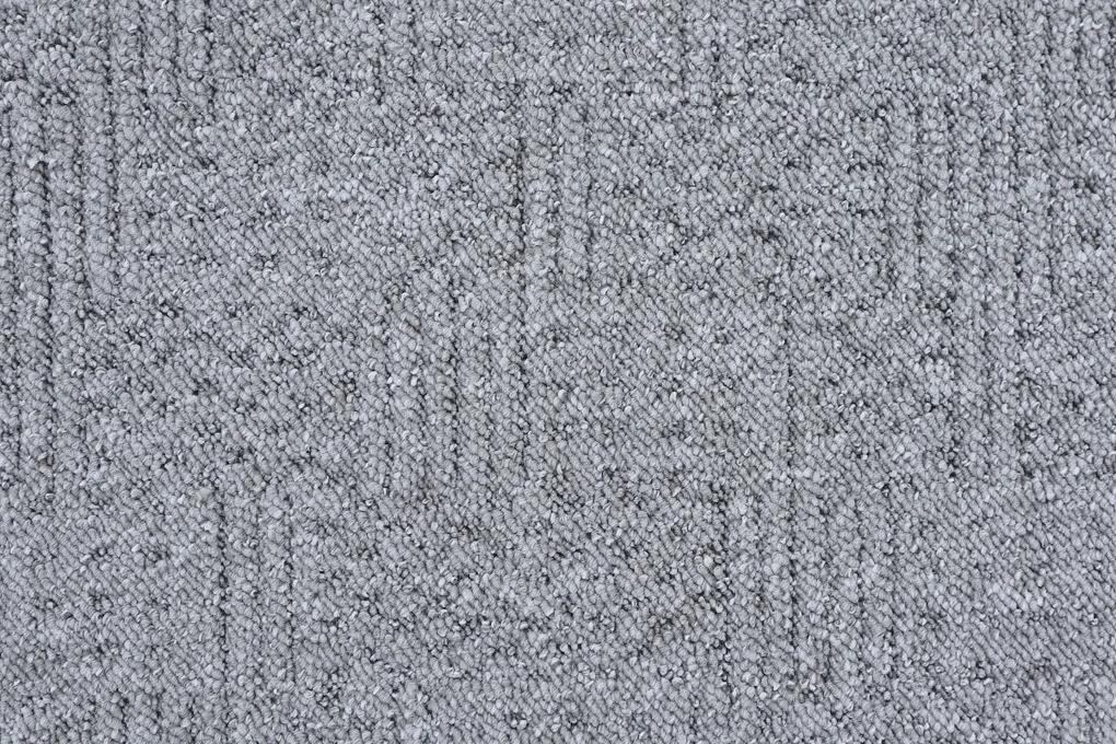 Metrážny koberec Globus 6021 svetlo šedý - Bez obšitia cm