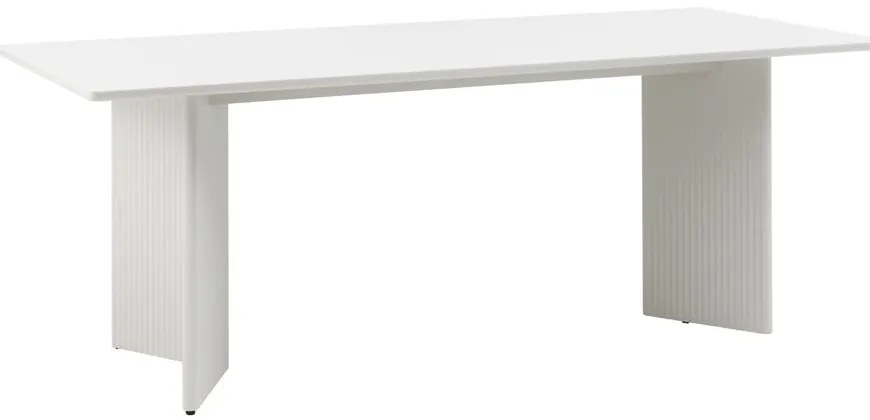 Svetlosivý jedálenský stôl 90x200 cm Palma – Unique Furniture