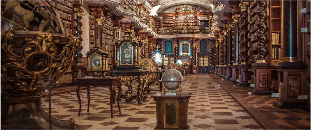 Obraz - Pražské Klementinum (120x50 cm)
