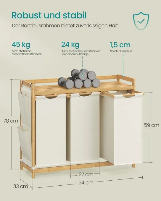 Kôš na bielizeň RLH115W01