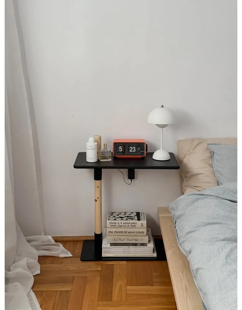 Odkladací stolík z borovicového dreva 30x55 cm Adjust – Karup Design