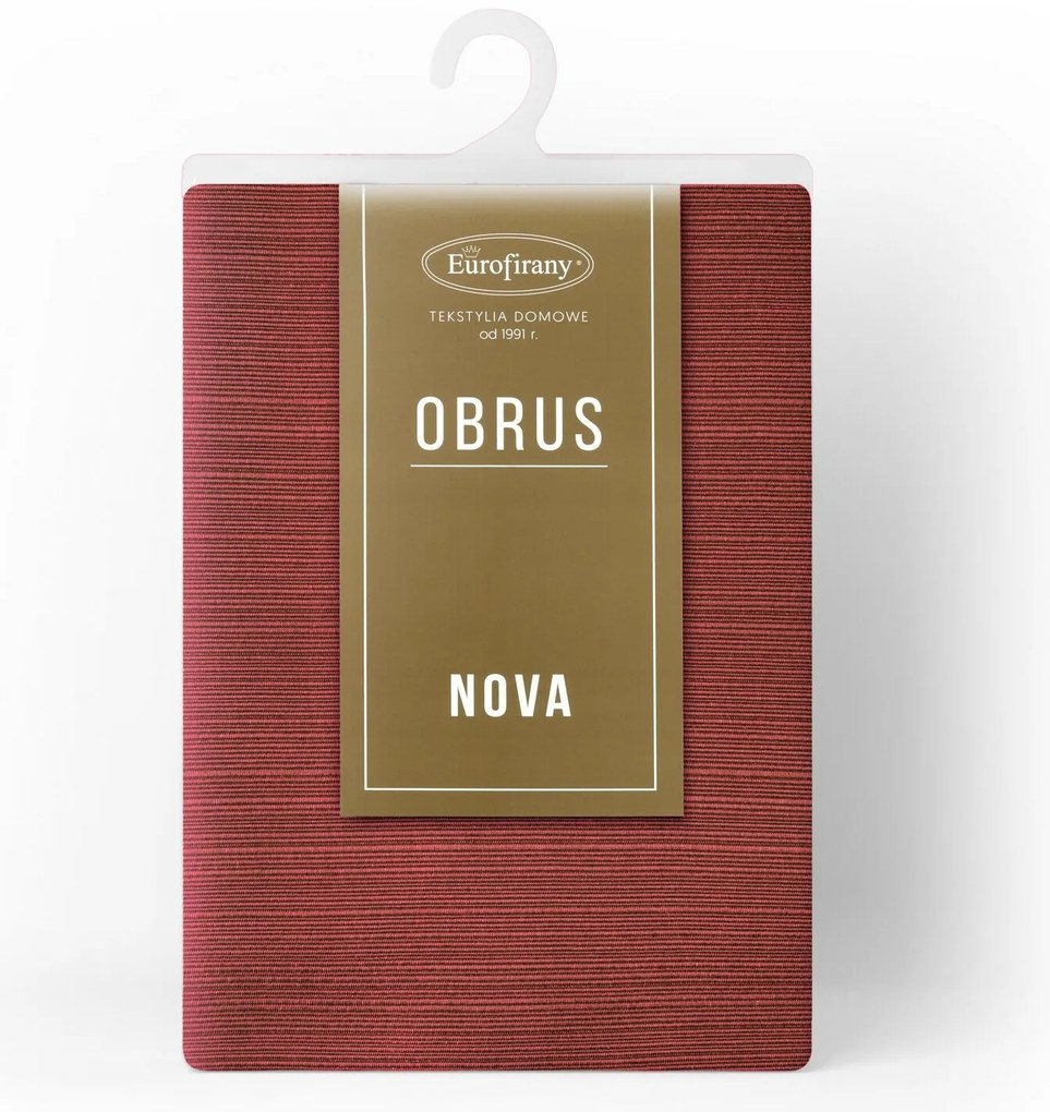 OBRUS GLAMO 140X300 CM BORDOVÁ